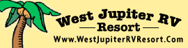 Ad for West Jupiter RV Resort