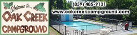 Ad for Oak Creek RV Resort & Campground