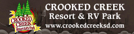 Ad for Larsson's Crooked Creek Resort
