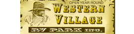 Ad for Western Village RV Park