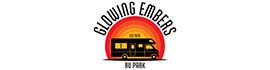 logo for Glowing Embers RV Park & Travel Centre