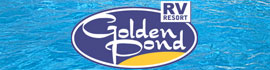 Ad for Golden Pond RV Resort