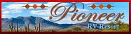 Ad for Pioneer RV Resort