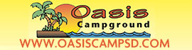 logo for Oasis Campground