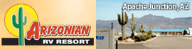 Ad for Arizonian RV Resort