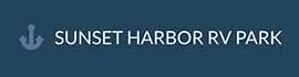 logo for Sunset Harbor RV Park