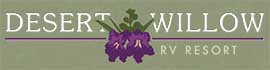 logo for Desert Willow RV Resort