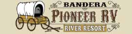 logo for Bandera Pioneer RV River Resort