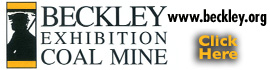 Ad for Beckley Exhibition Mine Campground
