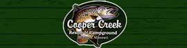 Ad for Cooper Creek Resort & Campground