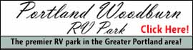 Ad for Portland Woodburn RV Park