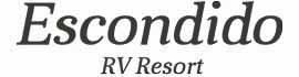 Ad for Escondido RV Resort