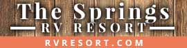Ad for The Springs RV Resort - Wilder