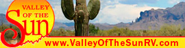 Ad for Valley Of the Sun RV Resort