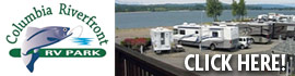 Ad for Columbia Riverfront RV Park