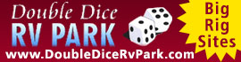 Ad for Double Dice RV Park
