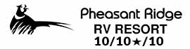 logo for Pheasant Ridge RV Resort