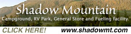 Ad for Shadow Mountain RV Park & Campground