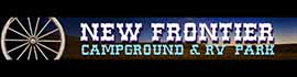 logo for New Frontier Campground & RV Park