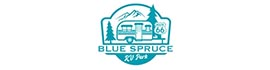 logo for Blue Spruce RV Park