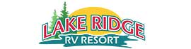 Ad for Lake Ridge RV Resort