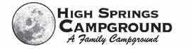 Ad for High Springs RV Resort & Campground