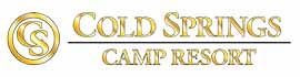 logo for Cold Springs Camp Resort