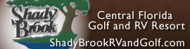logo for Shady Brook Golf & RV Resort