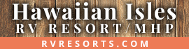 Ad for Hawaiian Isles RV Resort - Wilder