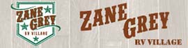 Ad for Zane Grey RV Village