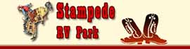 Ad for Stampede RV Park