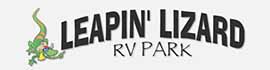 logo for Leapin Lizard RV Ranch