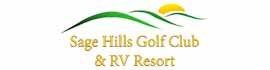 logo for Sage Hills Golf Club & RV Resort