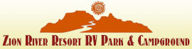 logo for Zion River Resort RV Park & Campground