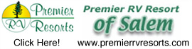 logo for Salem Premier RV Resort