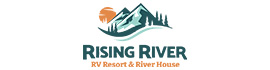 Ad for Rising River RV Resort & River House
