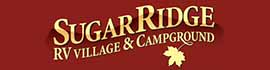 Ad for Sugar Ridge RV Village & Campground
