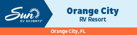 Ad for Orange City Sun RV Communities