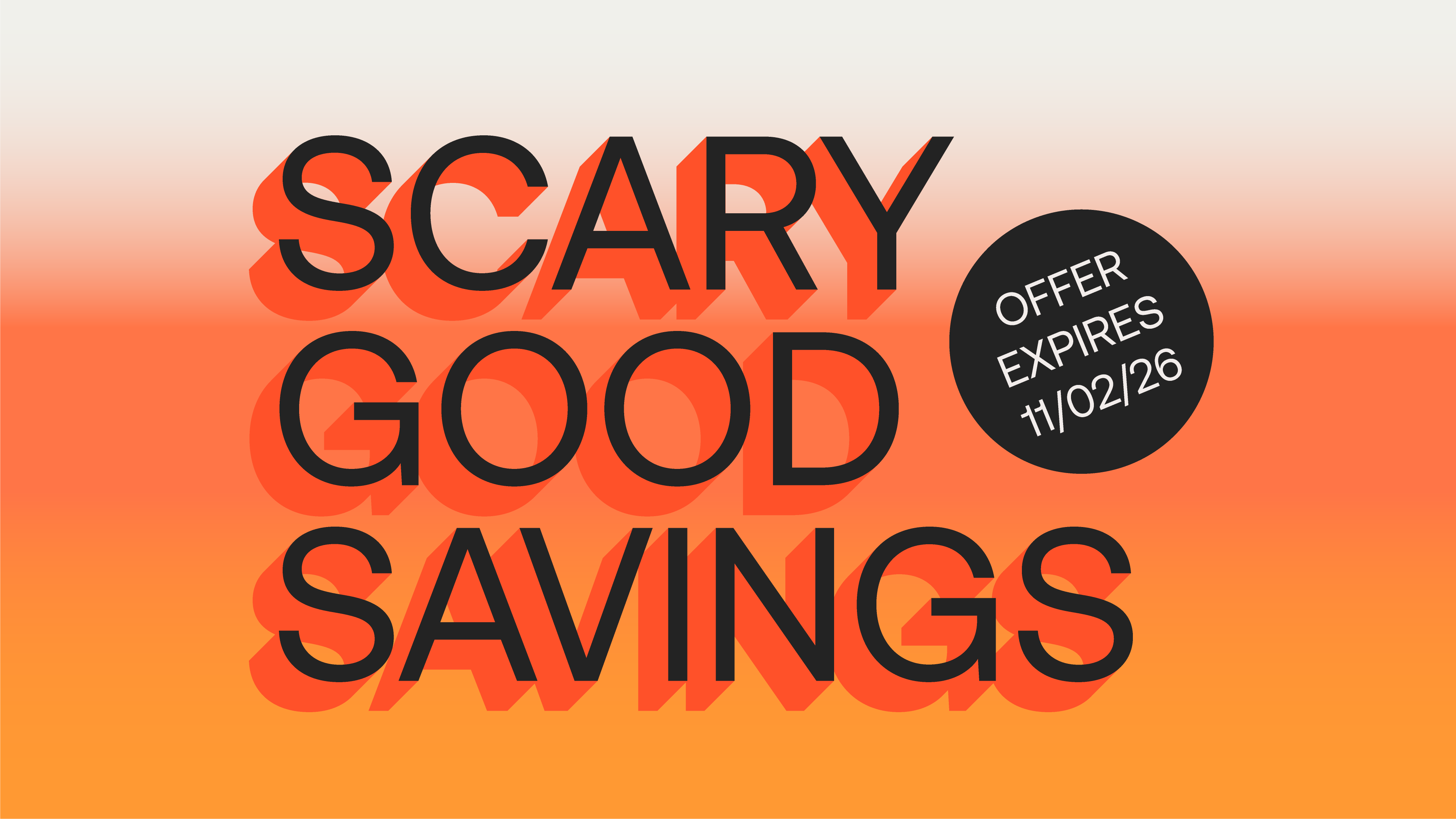 Scary Good Deals