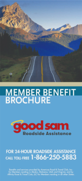 Roadside Assistance brochure cover