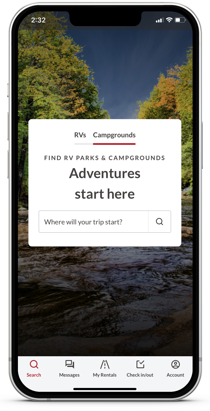 good sam camping app