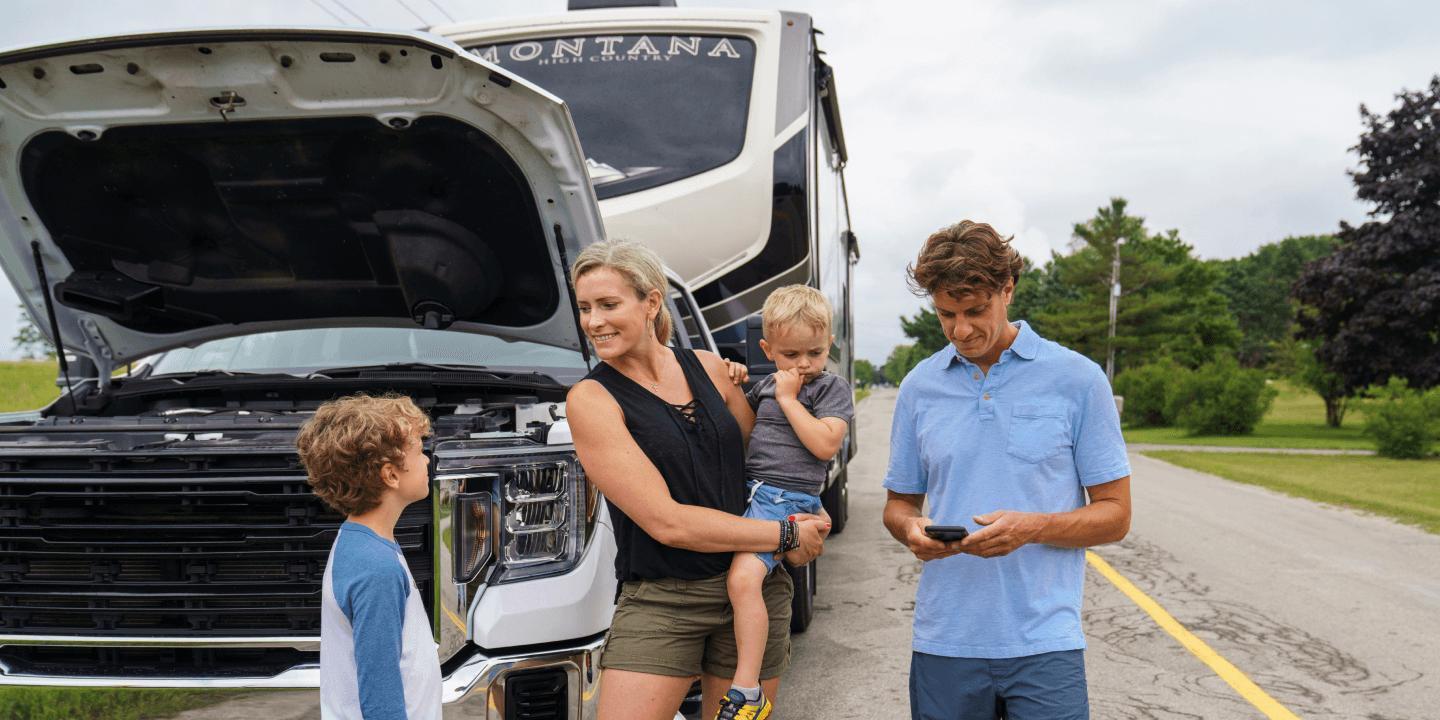 Family Vehicle battery recharging for travel