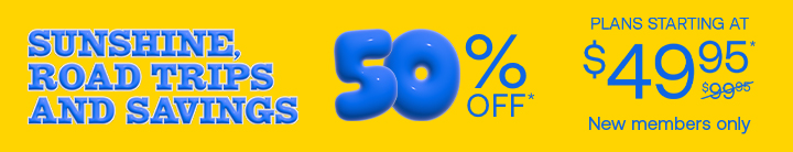 Sunshine Road Trips And Savings