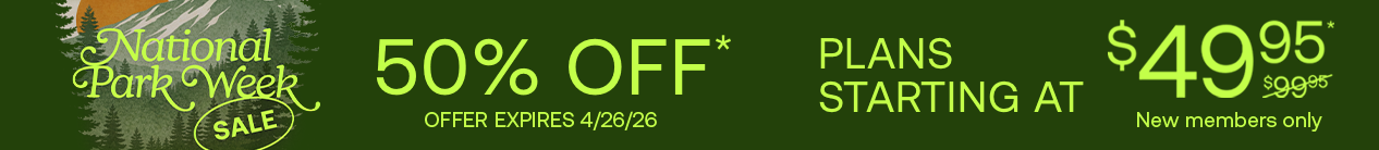 National Park Week Sale