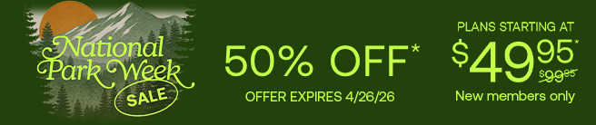 National Park Week Sale
