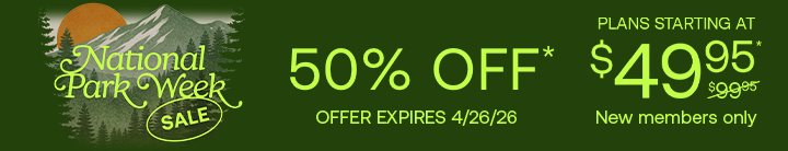 National Park Week Sale