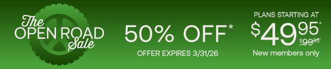 Open Road Sale