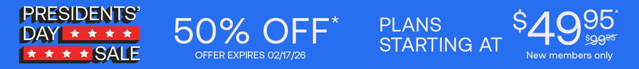Presidents Day Sale