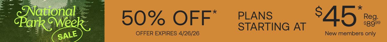 National Park Week Sale
