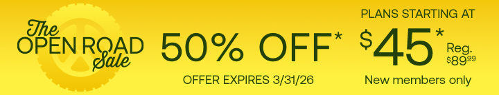 Open Road Sale